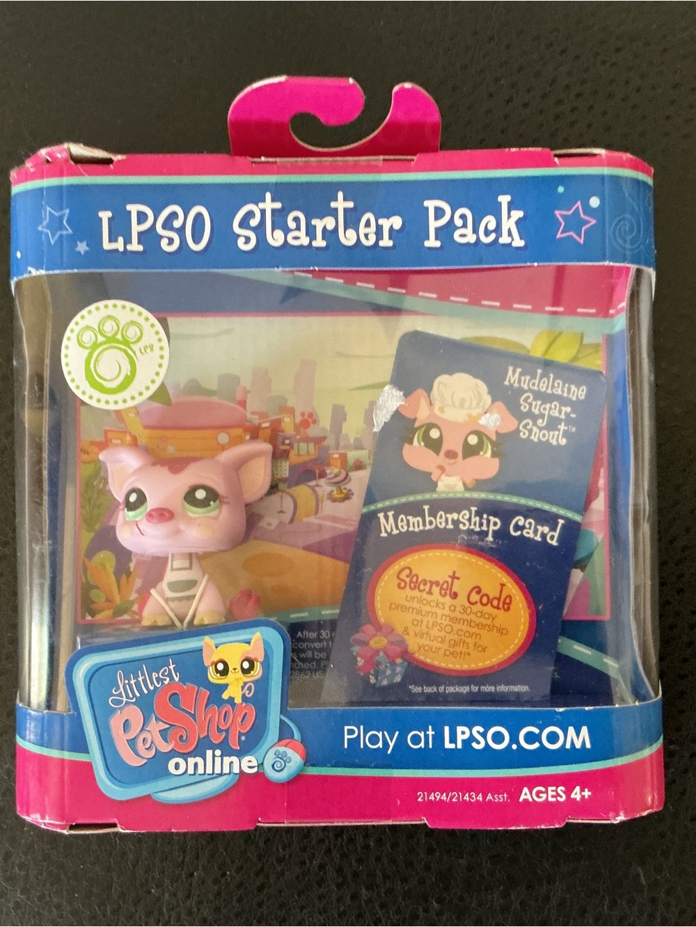Littlest Pet Shop Online Starter Pack Mudelaine Sugar Snout